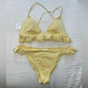 H&M Yellow Bikini Set